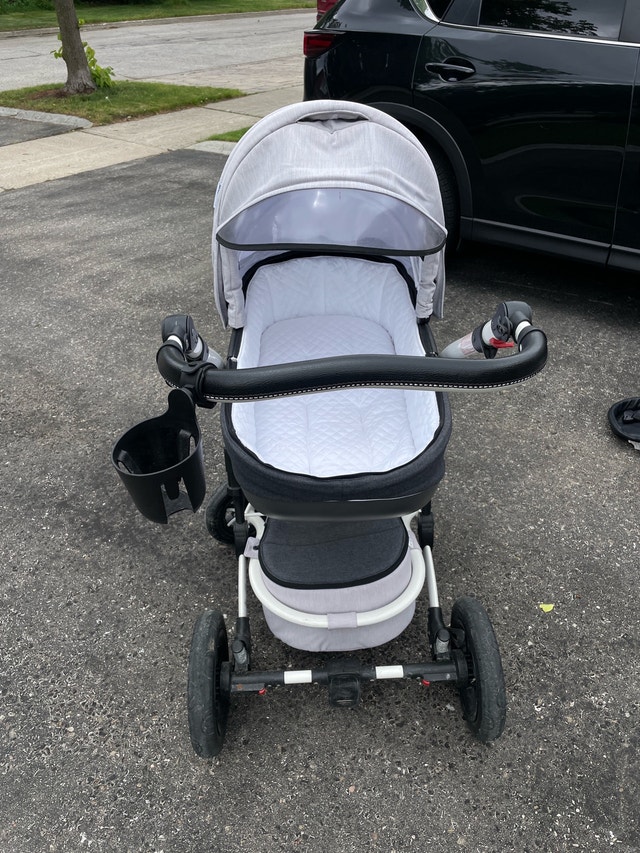 European Style 2-in-1 Stroller – Bassinet & Toddler Seat - photo 2