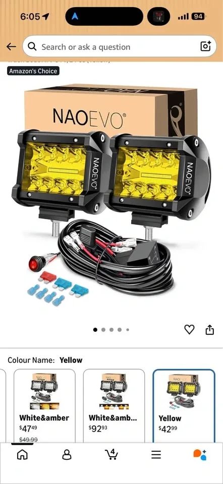 YELLOW FOGLIGHTS - photo 2