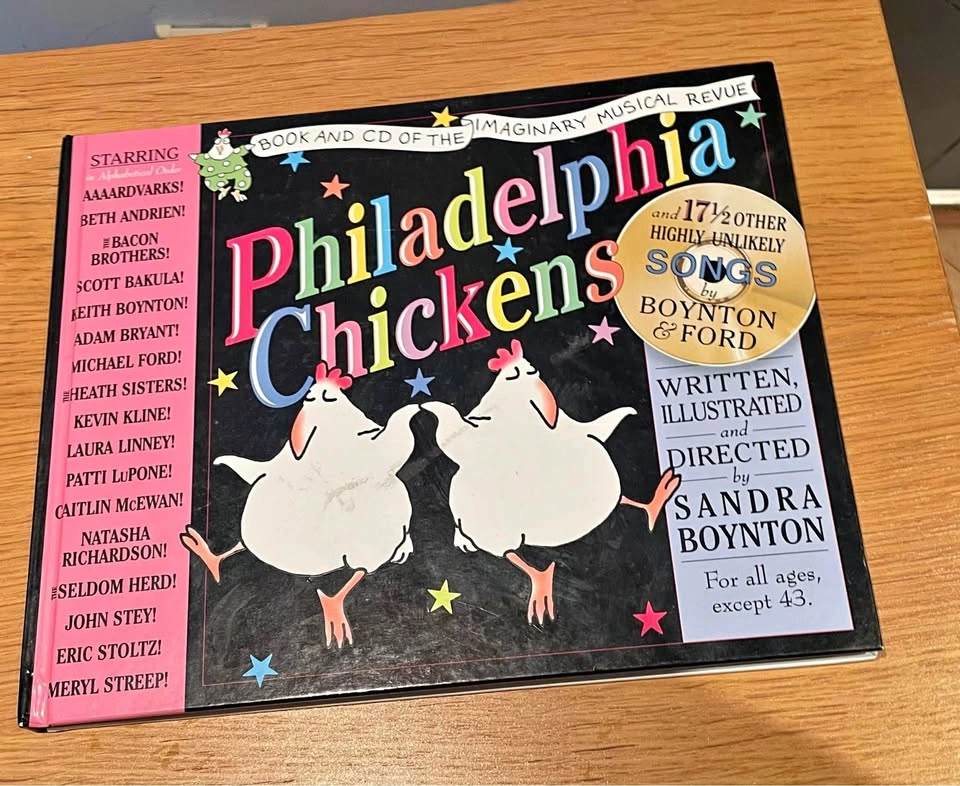 Philadelphia Chickens book with CD