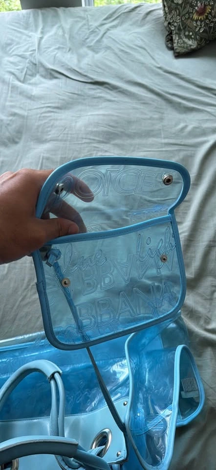 Dolce and Gabbana clear blue bag - photo 2