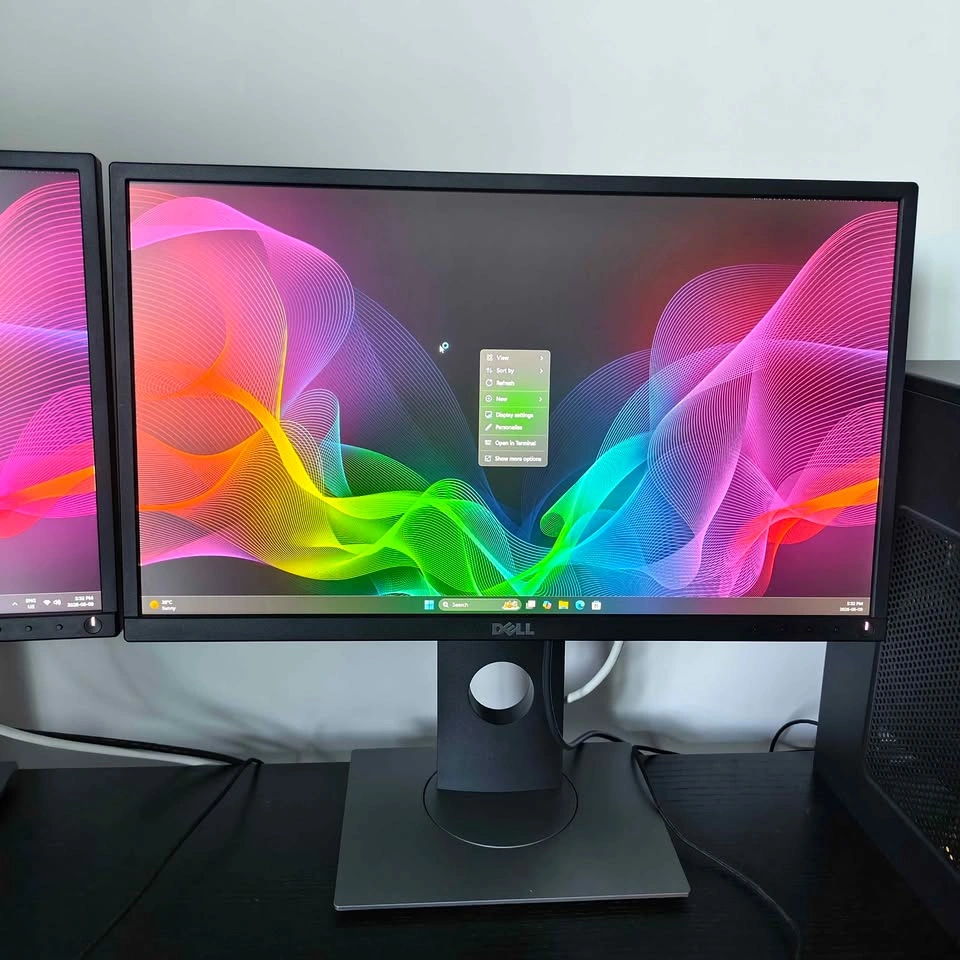 Two Dell P2217Hb 22" IPS Monitors - photo 2
