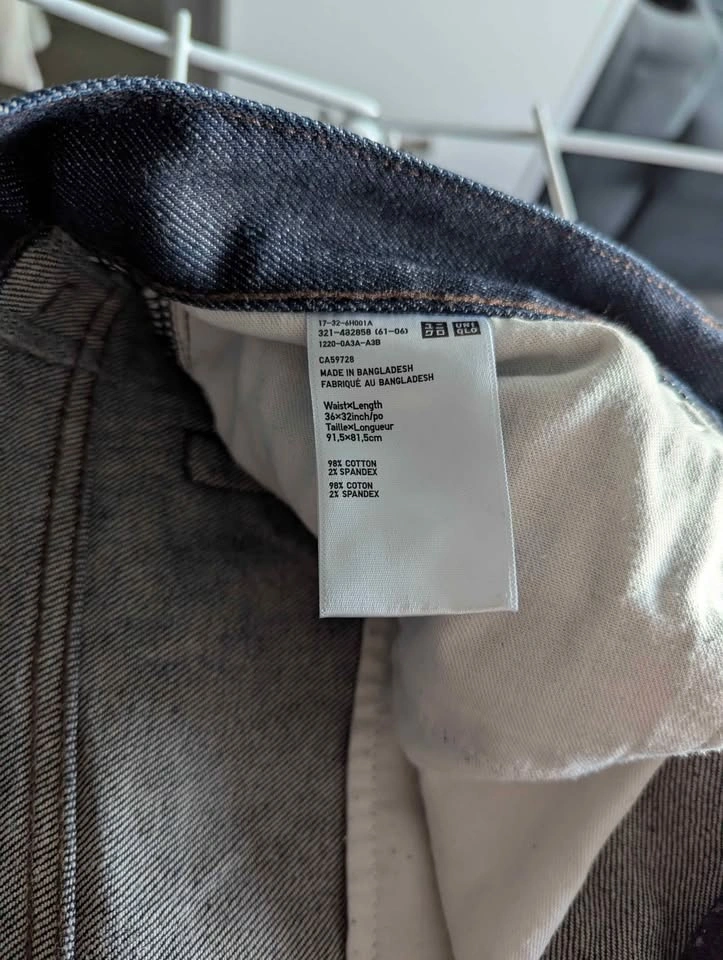 Uniqlo Selvedge Slim Fit 36x26 - photo 4