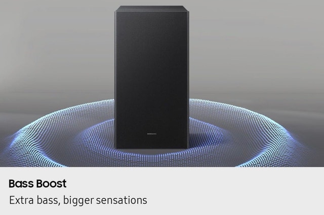 Samsung Sound Bar T550 Digital Home Theatre + Wireless Subwoofer - photo 4