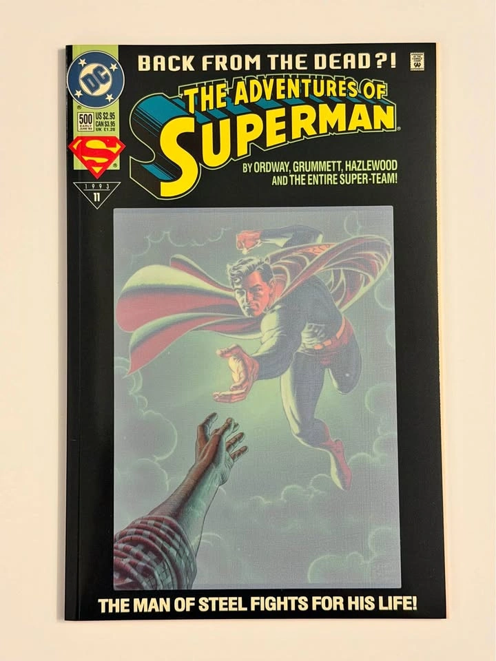 The Adventures of Superman #500 Early June 1993 DC Comics