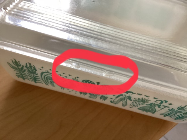Pyrex USA dish **** RARE - photo 3