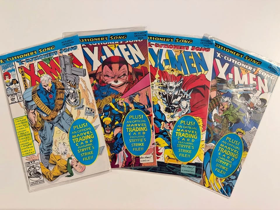 X-Men X-Cutioner’s Song Crossover Saga 1992 Marvel Comics