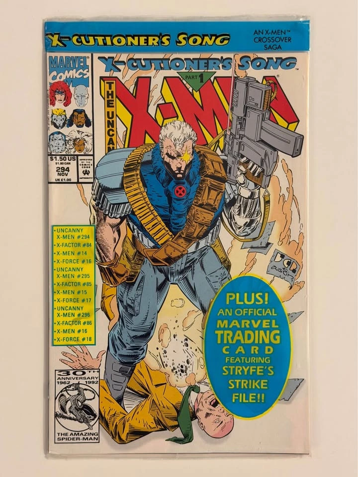 X-Men X-Cutioner’s Song Crossover Saga 1992 Marvel Comics - photo 2