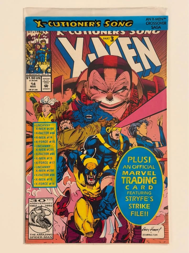 X-Men X-Cutioner’s Song Crossover Saga 1992 Marvel Comics - photo 3