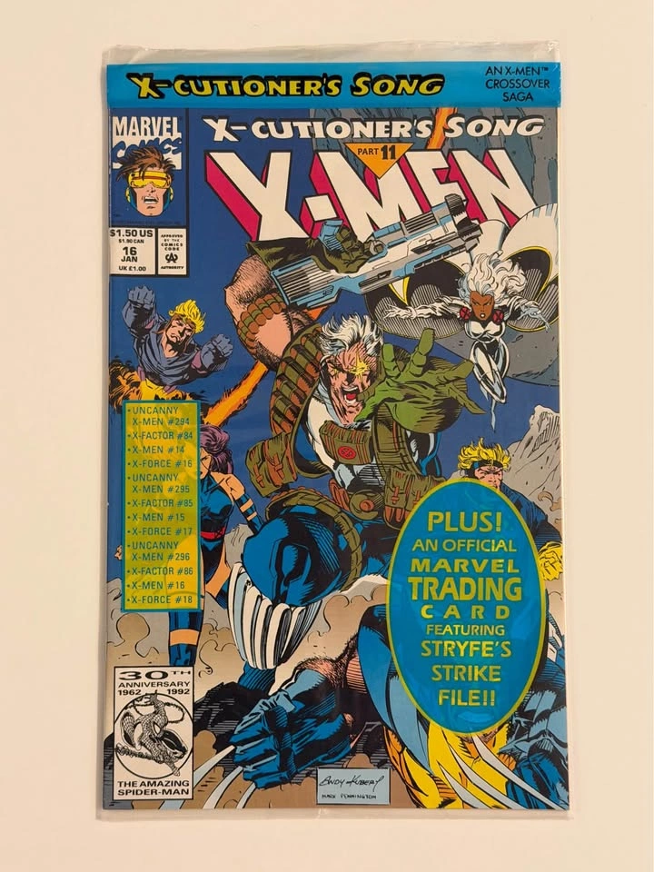X-Men X-Cutioner’s Song Crossover Saga 1992 Marvel Comics - photo 5