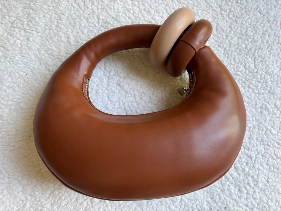 JW PEI Abacus Brown Circular Top-Handle Bag - photo 3