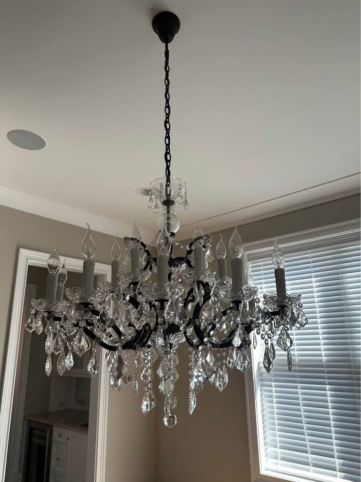 Restoration Hardware Chandelier 28" - photo 3