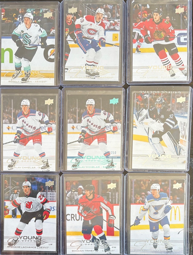 2025-26 Upper Deck Extended Series Young Guns Hockey Cards Lot