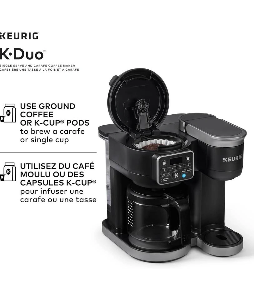 Keurig K-Duo Single Serve K-Cup Pod & Carafe Coffee Maker - photo 4