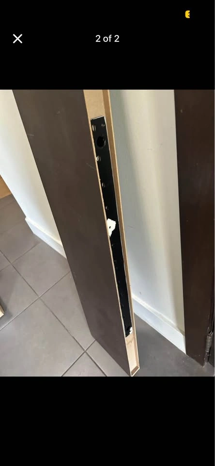 IKEA Floating Shelf 44x10x2” mounting bracket included - photo 2