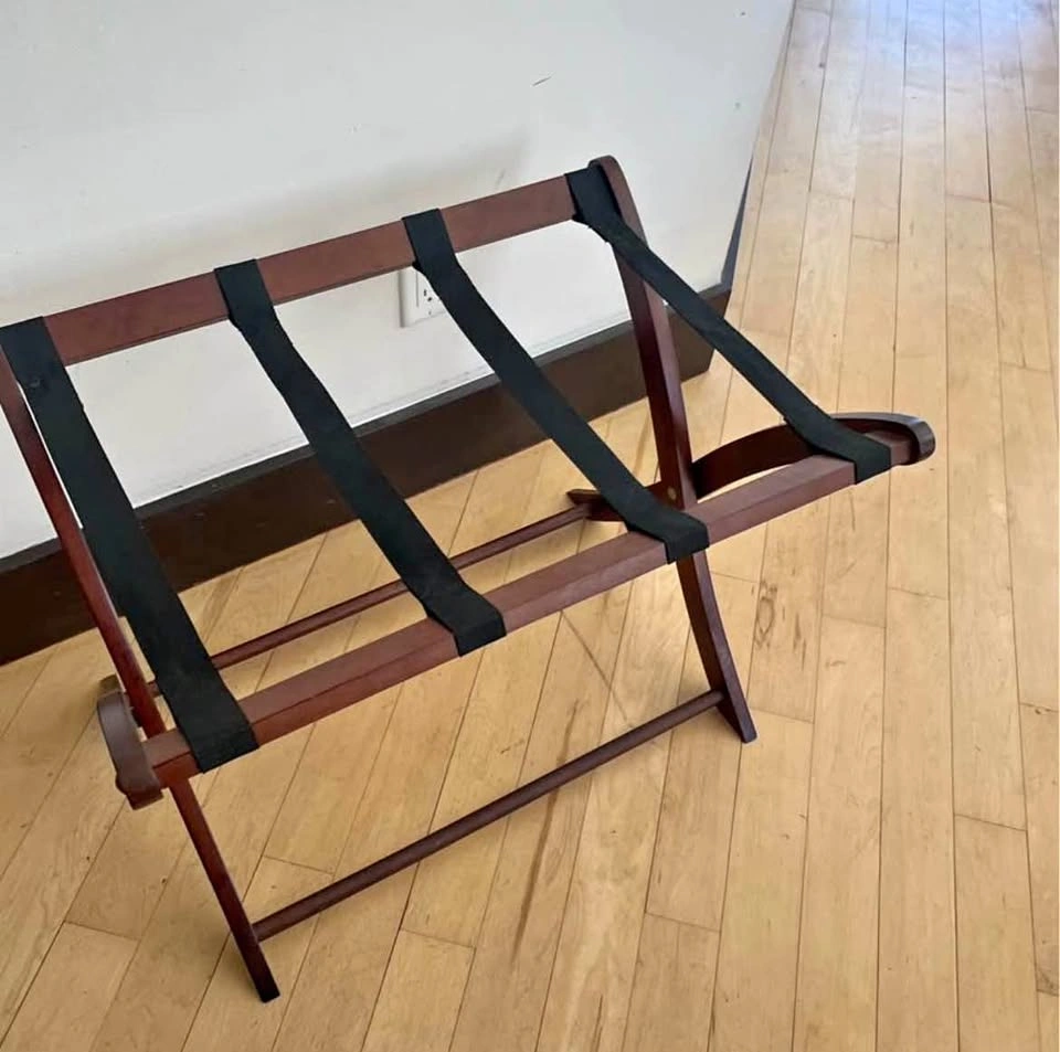 Folding Wooden Luggage Rack
