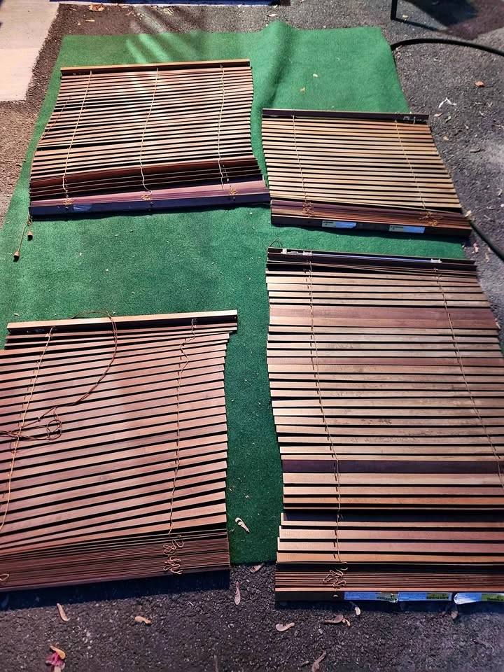 IKEA venetian bamboo blinds