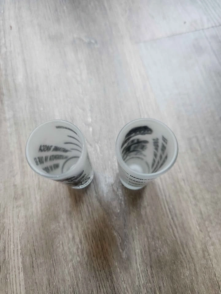 Set of 2 Colombia Frosted Shot Glasses - photo 4