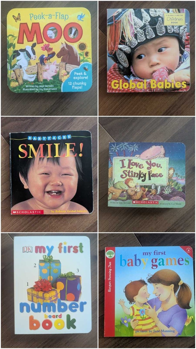 Assorted Children's Board Books Bundle