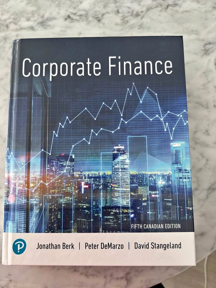 Corporate Finance, Fifth Canadian Edition - Berk, DeMarzo, Stang