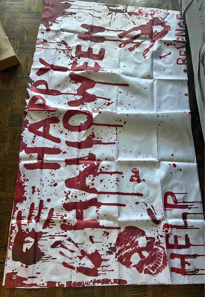 Large halloween sign