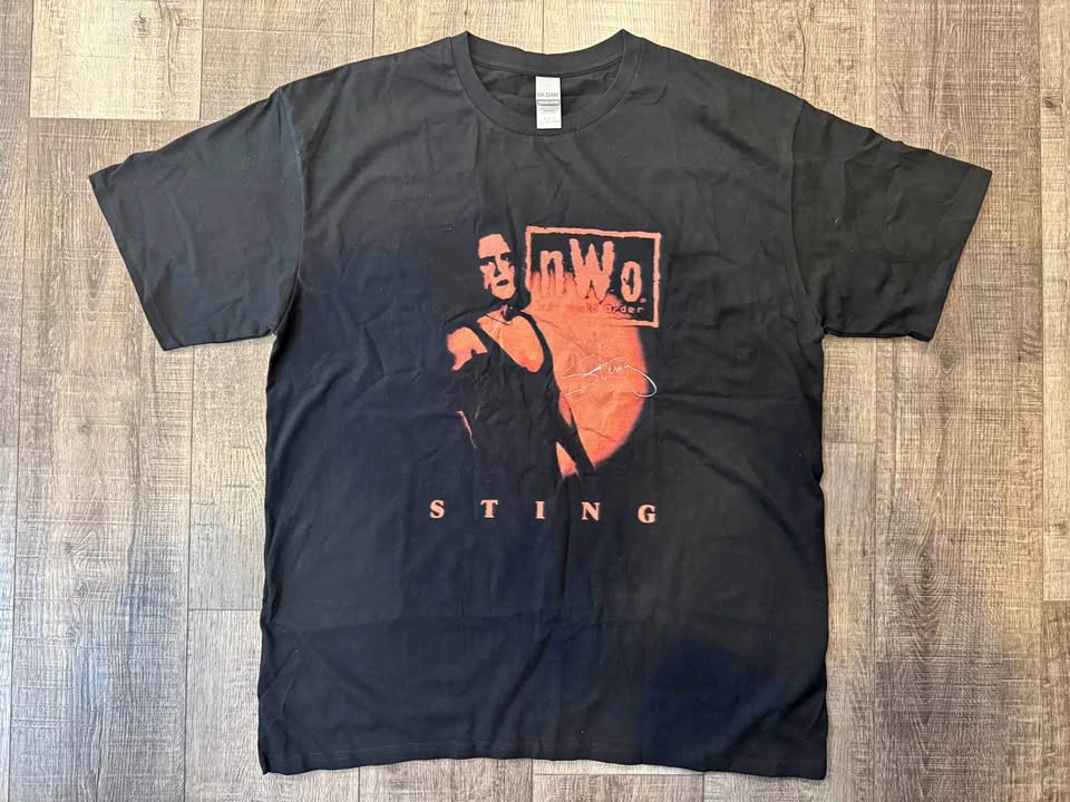 WCW Sting NWO Red & Black T-Shirt 2XL