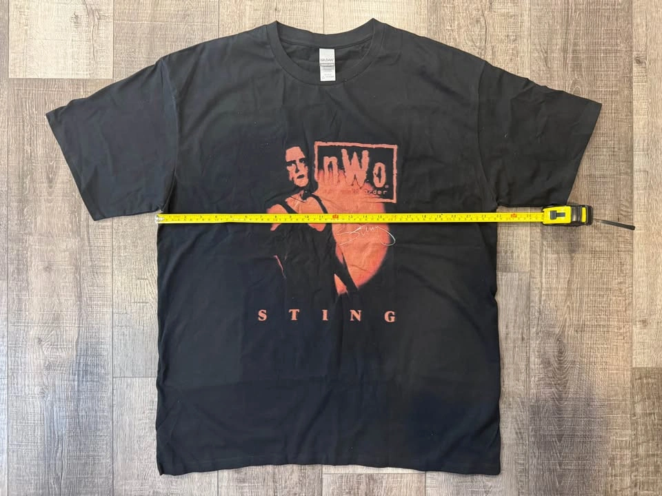 WCW Sting NWO Red & Black T-Shirt 2XL - photo 2