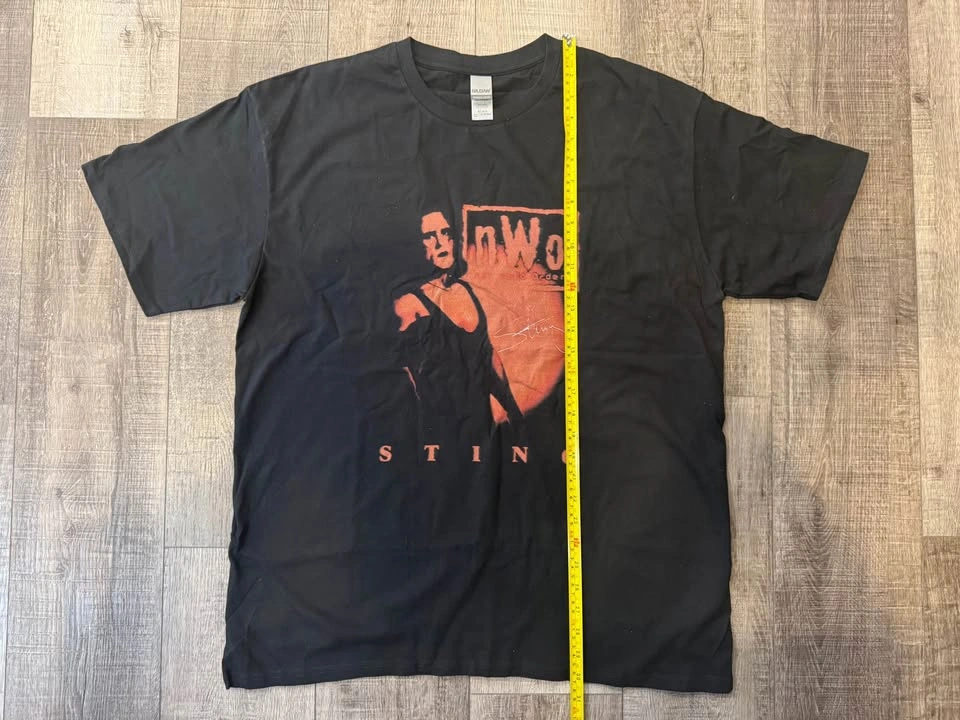 WCW Sting NWO Red & Black T-Shirt 2XL - photo 4