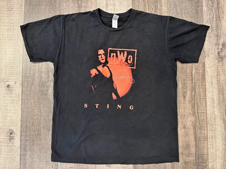 WCW Sting NWO Red & Black T-Shirt 3XL