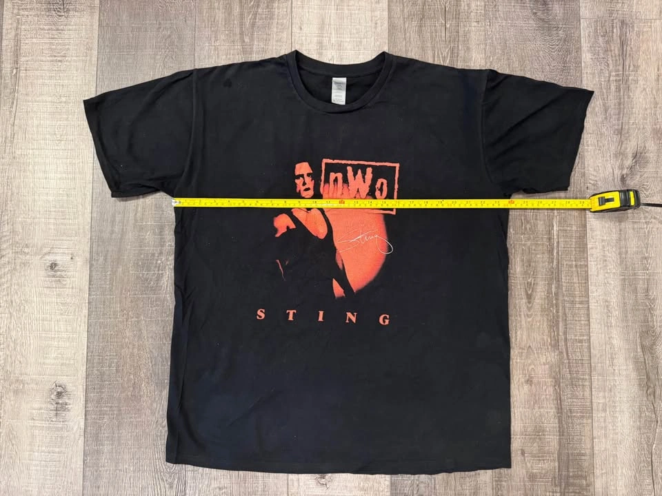 WCW Sting NWO Red & Black T-Shirt 3XL - photo 3