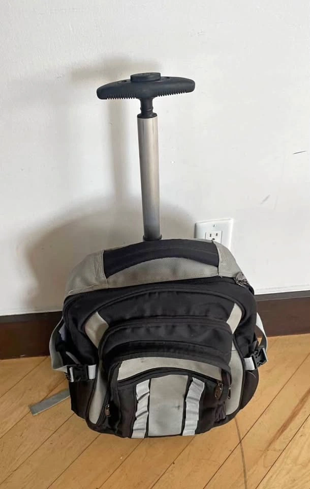 Rolling laptop Backpack