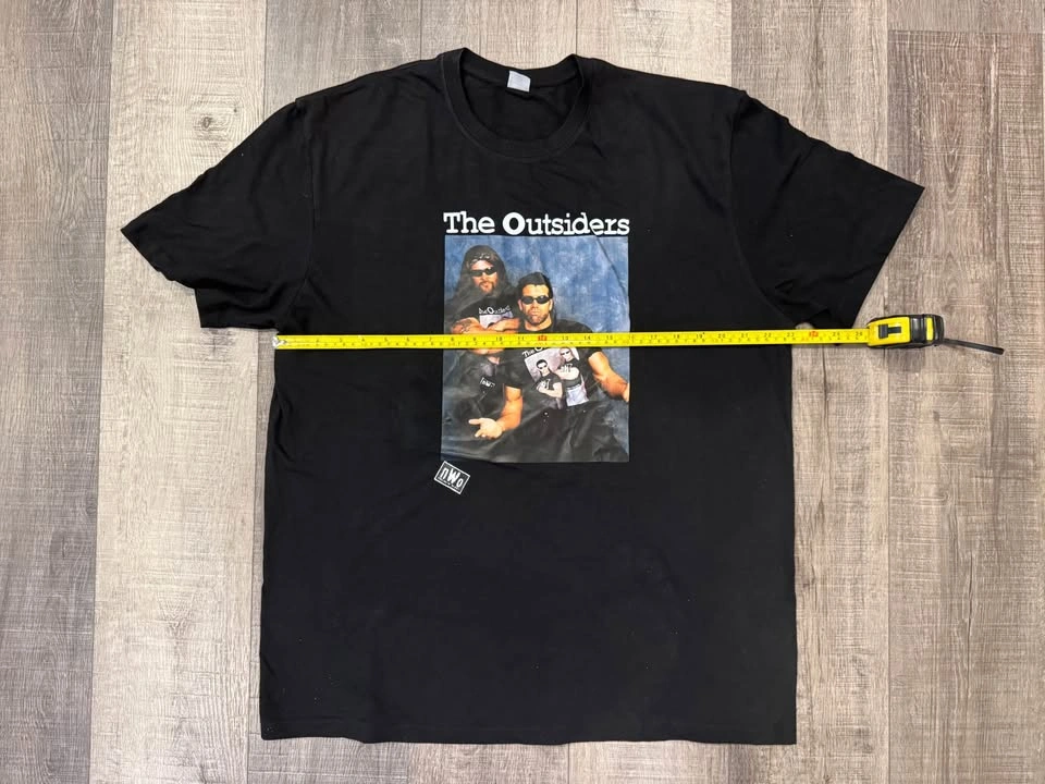 WCW NWO The Outsiders Scott Hall Kevin Nash T-Shirt 2XL - photo 3