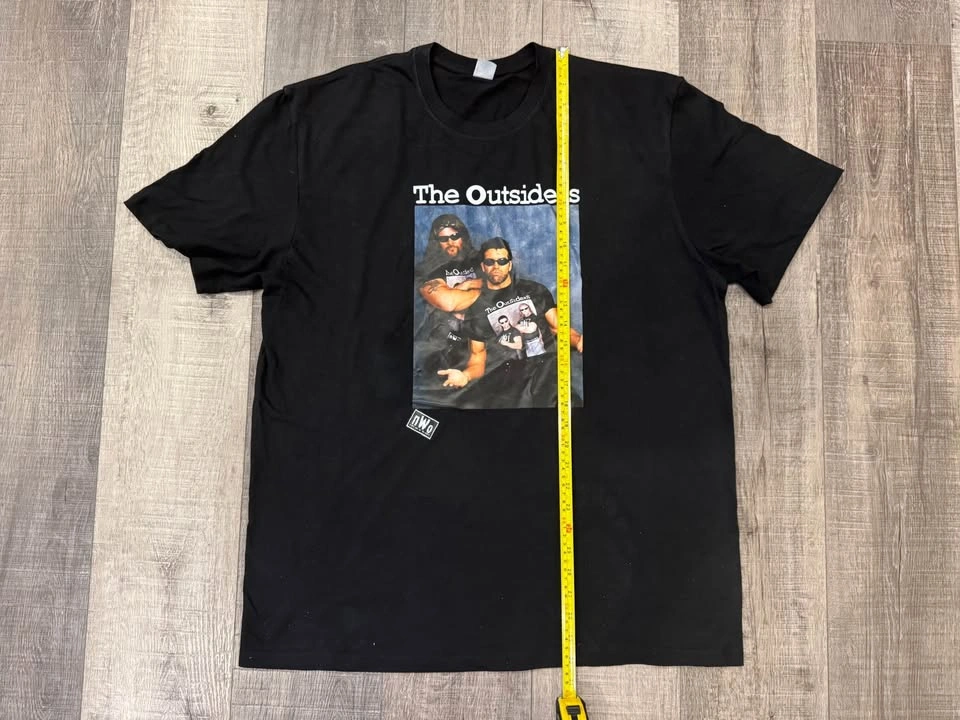 WCW NWO The Outsiders Scott Hall Kevin Nash T-Shirt 2XL - photo 4