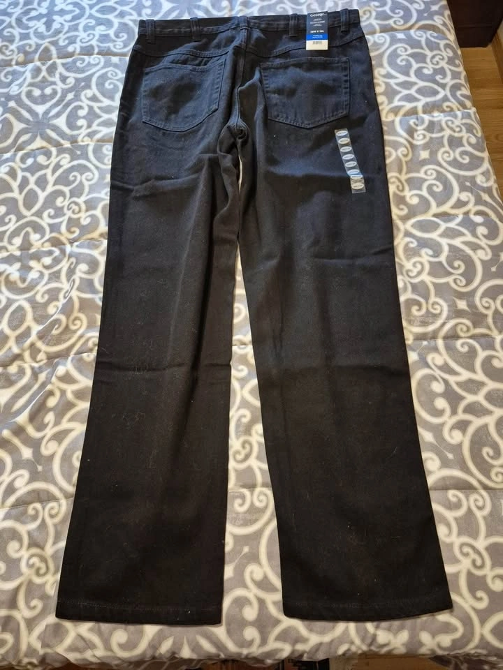 Men’s George 38x34 Black Jeans - photo 2