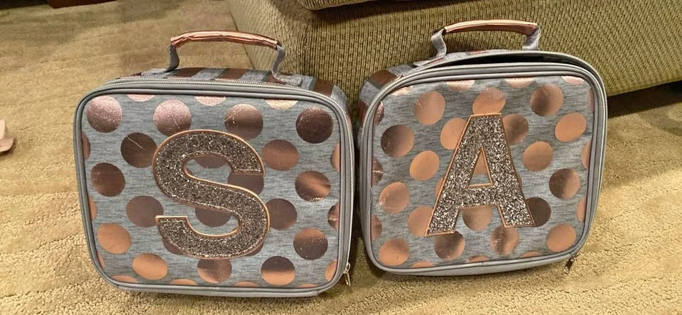 Letter lunch boxes