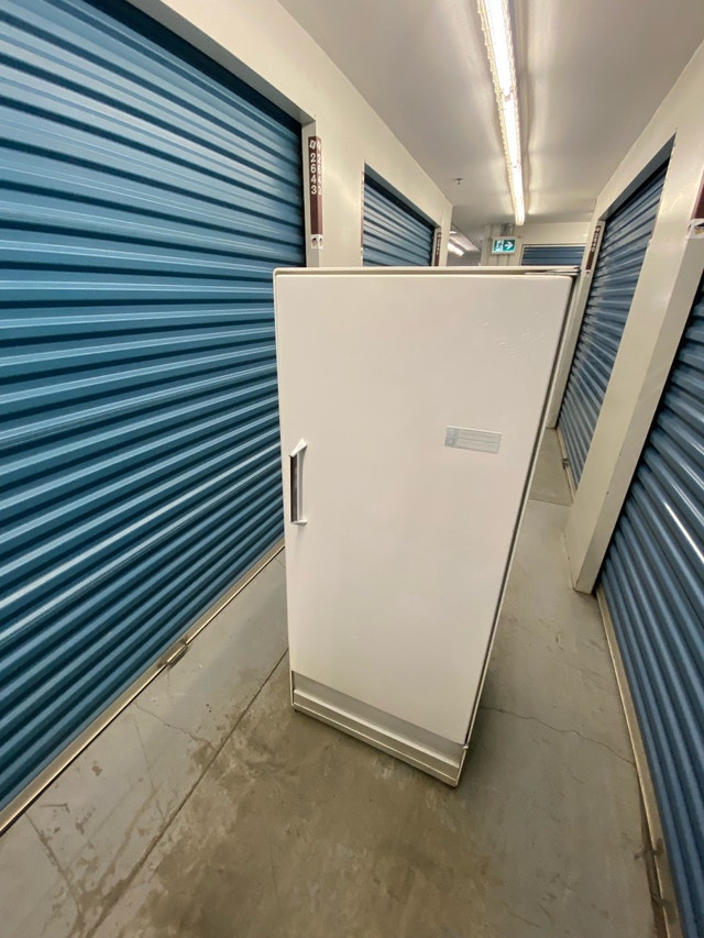 WHITE UPRIGHT FRIDGE