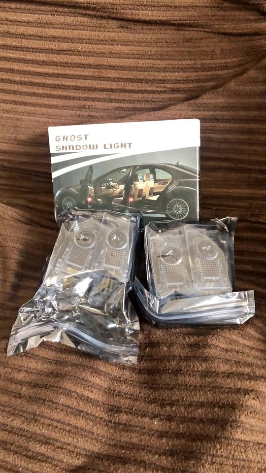 Ghost Shadow LED Door Lights – Universal Car Projector – New in
