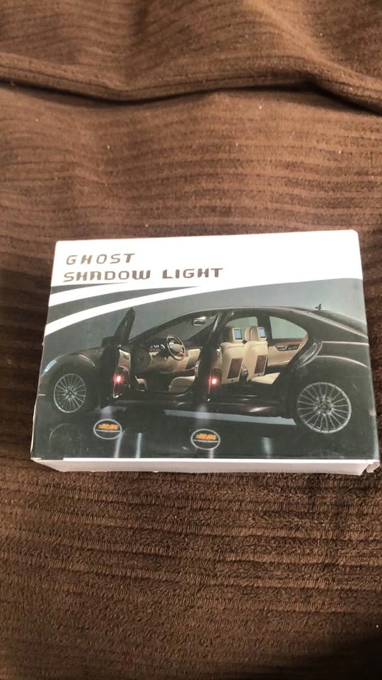 Ghost Shadow LED Door Lights – Universal Car Projector – New in - photo 2