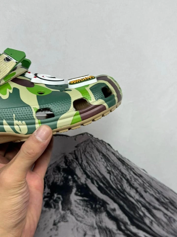 Crocs x BAPE Classic Clog Camo (No Box Cheaper) - photo 5
