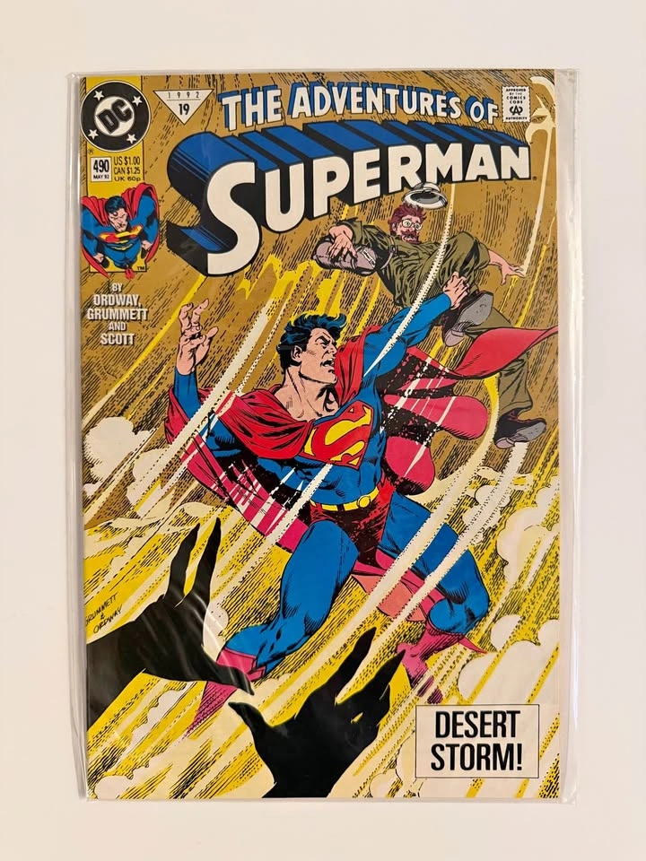 The Adventures of Superman DC Comics #490 May 1992