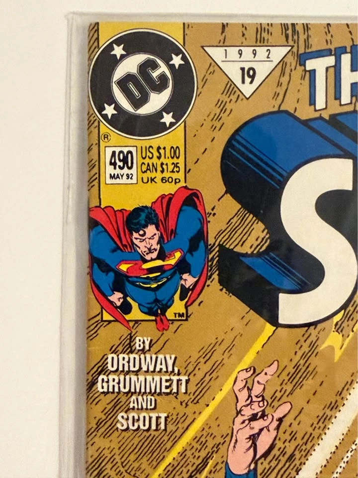 The Adventures of Superman DC Comics #490 May 1992 - photo 3