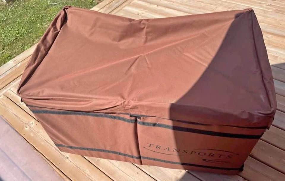 44x24x19” Suncast Foldable outdoor chest, cargo carrier
