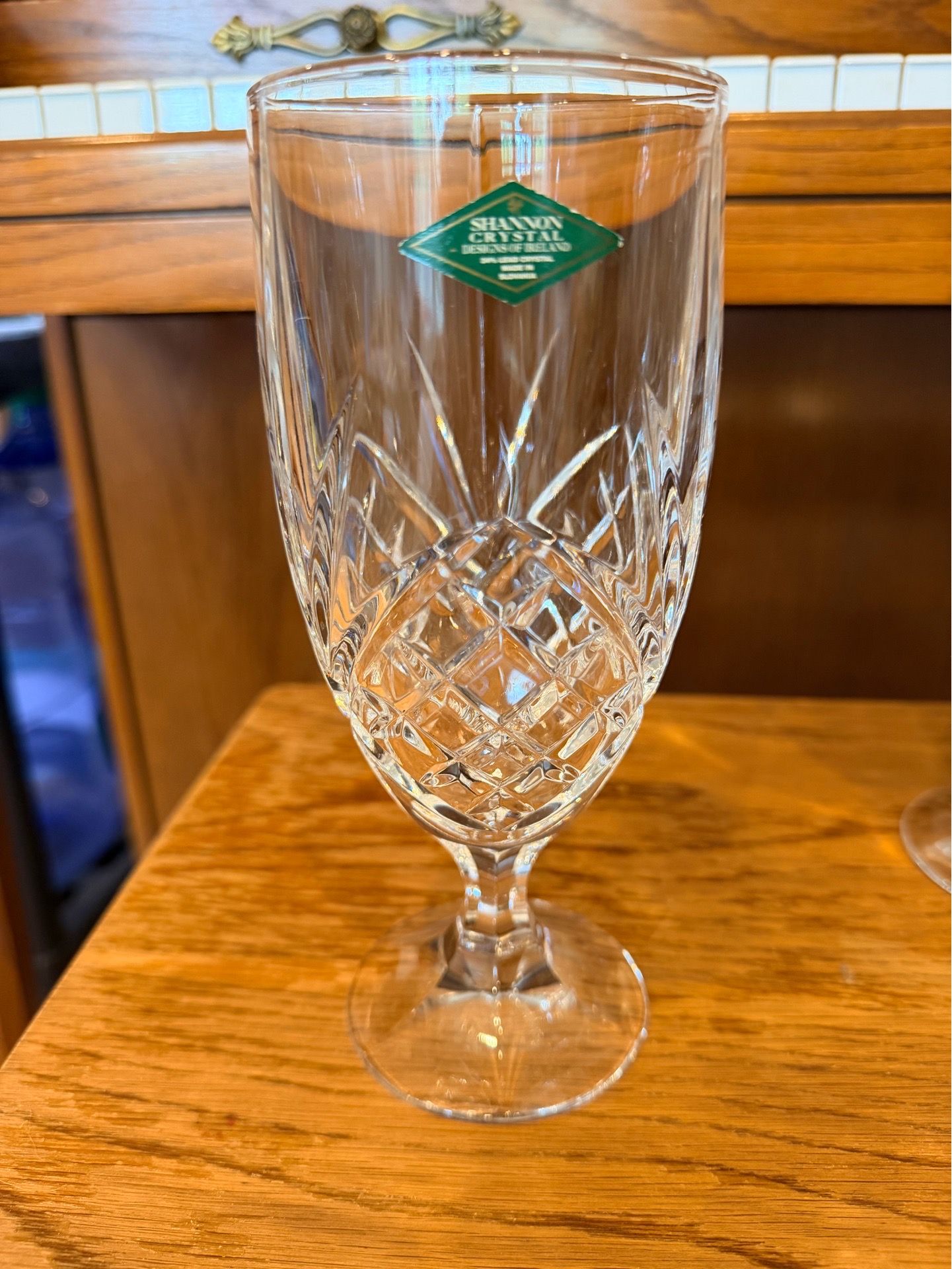 9 Shannon Crystal drinking glasses - photo 2