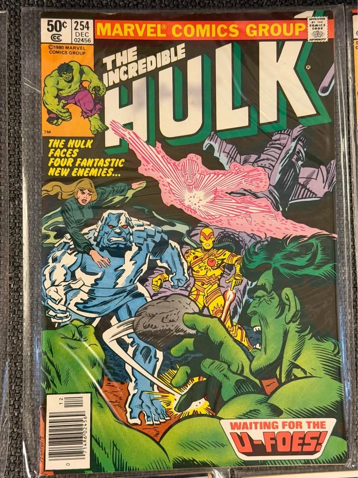 Vintage 1980-1982 The Incredible Hulk Marvel Comics - photo 3