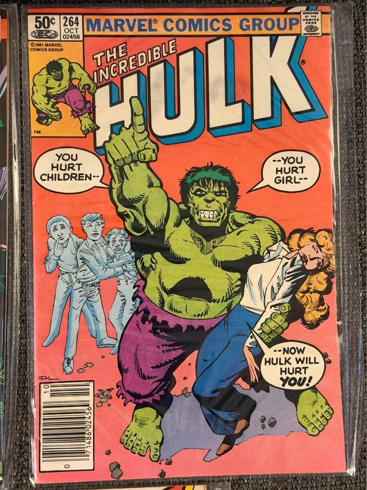 Vintage 1980-1982 The Incredible Hulk Marvel Comics - photo 4