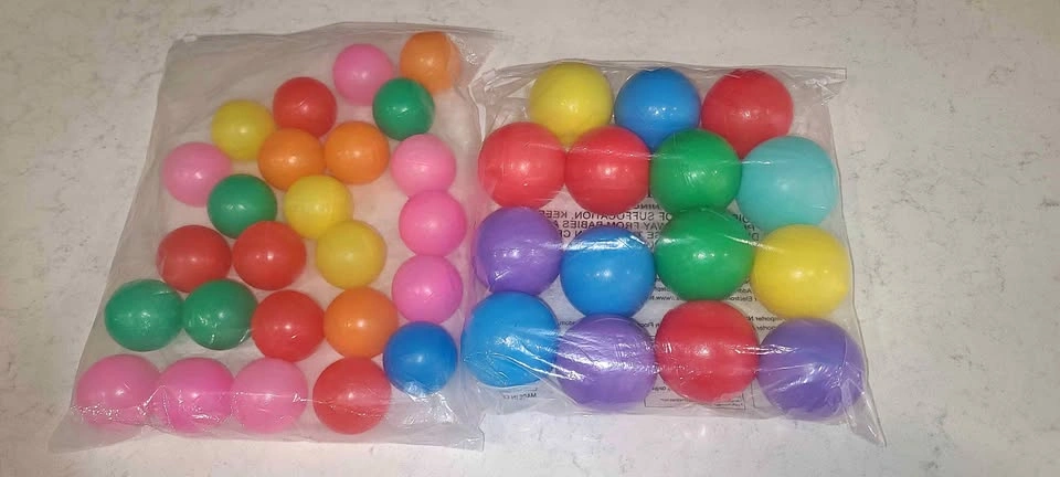 Plastic Ball Pit Balls – 40 Pieces