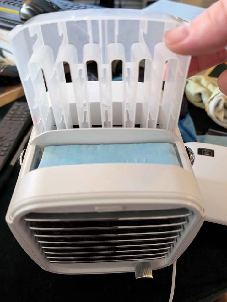 Desk Cooler Fan - portable usb air cooler - photo 3