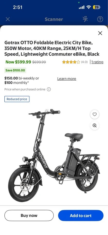 BOXED E-BIKE (GOTRAX OTTO) - photo 4