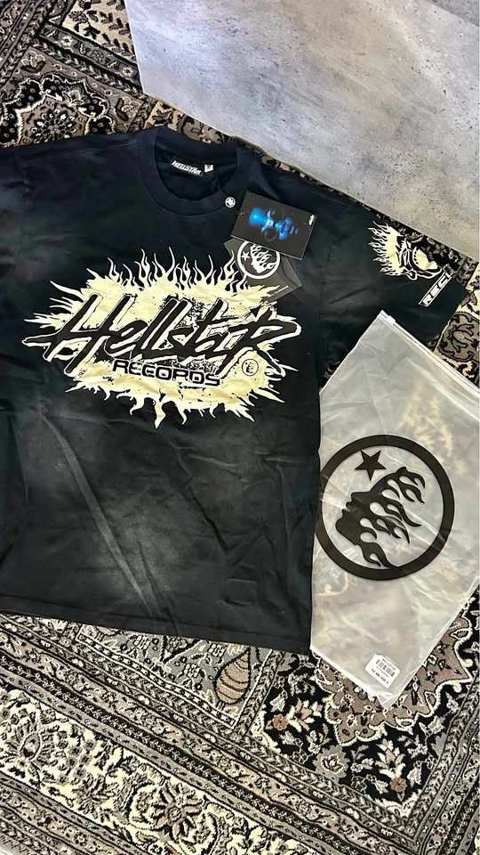 Black Hellstar Tshirt (NFC tag scans)