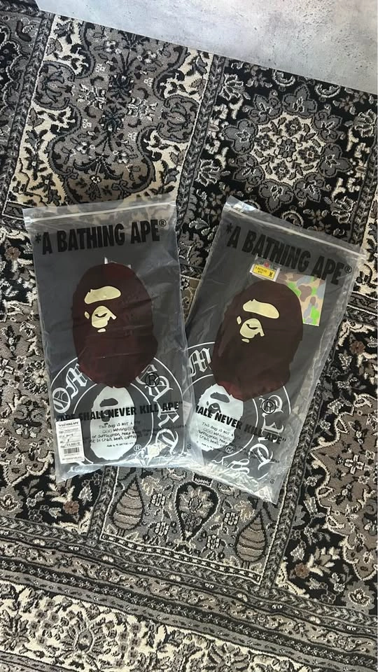 Black Bape x Chromehearts Tshirt - photo 5