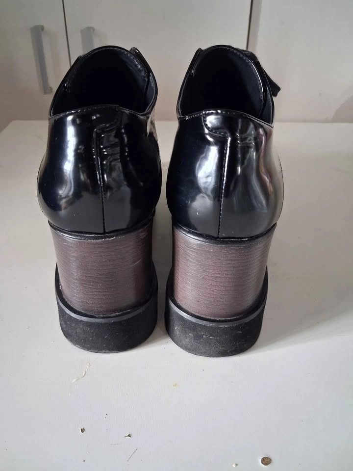Stella McCartney Elyse Platform Derby Shoes Size 36 - photo 2